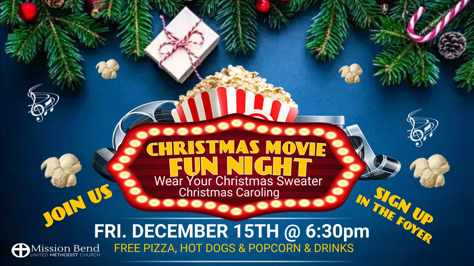 Family Movie Night - Mission Bend United Methodist